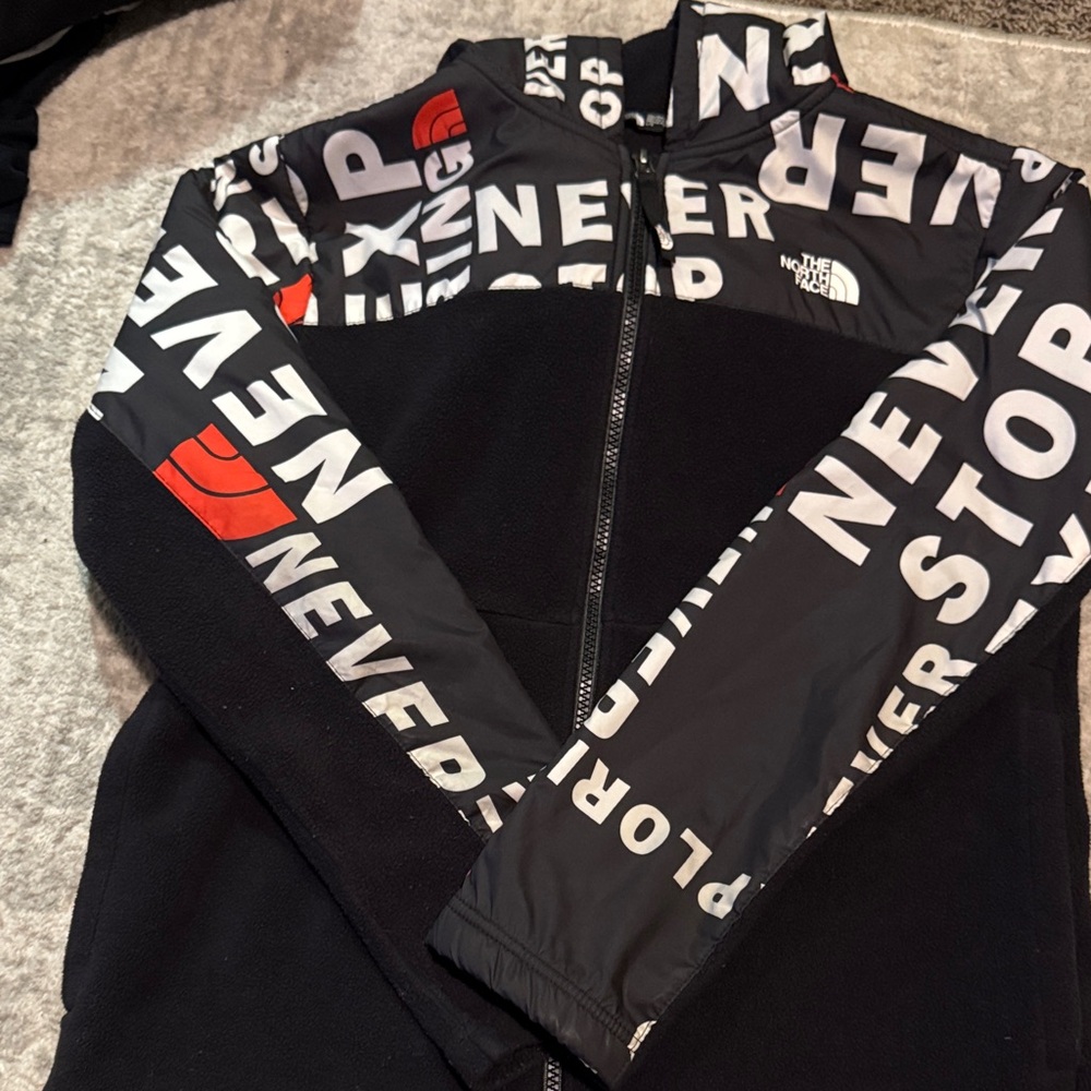 The North Face Men's Black and Red Performance Jacket